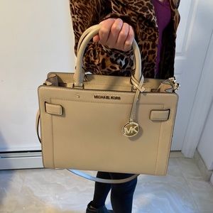 Michael Kors Women's Rayne Satchel Crossbody Bag